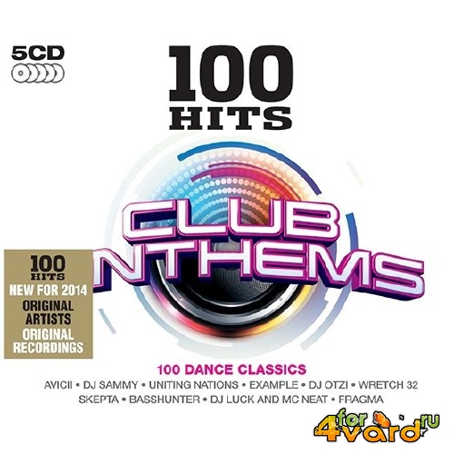 100 Hits Club Anthems (5CD) (2013) 
