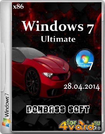 Windows 7 Ultimate SP1 Donbass Soft 28.04.2014 (x86/RUS)