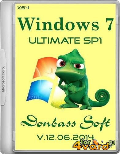 Windows 7 Ultimate SP1 Donbass Soft v.12.06.2014 (x64)