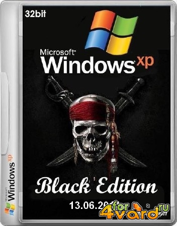 Windows XP Professional SP3 Black Edition 13.06.2014 (86/ENG/RUS)