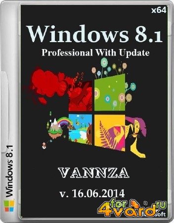 Windows 8.1 Pro With Update Vannza 16.06.2014 (x64/RUS/2014)