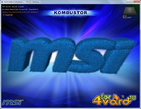 MSI Kombustor 2.5.9 x86 / 3.5.0.4 x64 + Portable