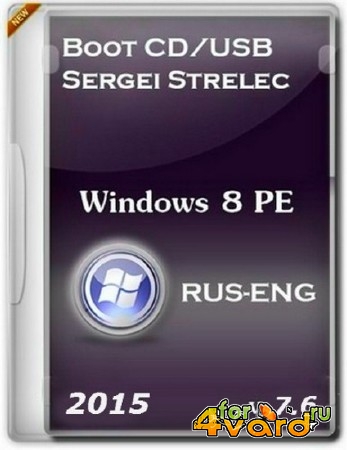 Boot USB Sergei Strelec 2015 v.7.6 (x86/x64/RUS/ENG)