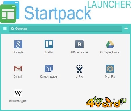 Startpack Launcher 1.0.7 Eng/Rus
