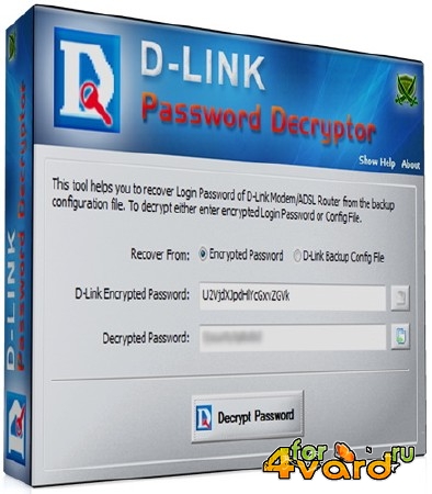D-Link Password Decryptor 3.0 Portable