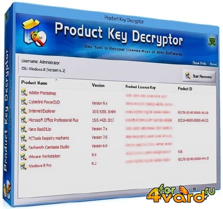 Product Key Decryptor 7.0 + Portable