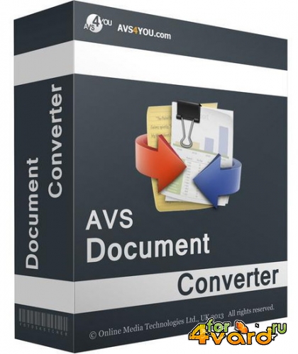 AVS Document Converter 3.1.2 (2017/Rus) Portable by kOshar