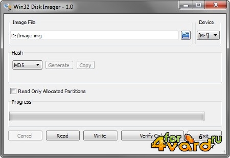 Win32 Disk Imager 1.0.0 + Portable