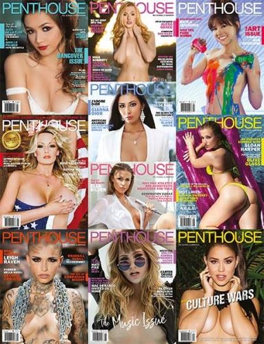Penthouse USA - Full Year 2018 Issues Collection
