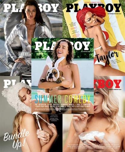 Playboy USA - Full Year 2018 Issues Collection