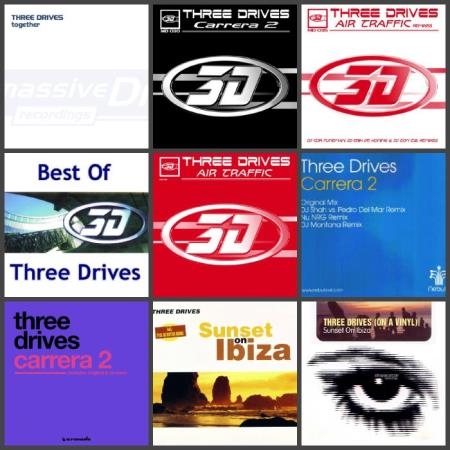 Three Drives - 9 Releases (tracks, tracks+.cue) (2001-2011) FLAC