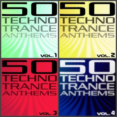 50 Techno Trance Anthems Vol 1-4 (2007-2012) FLAC