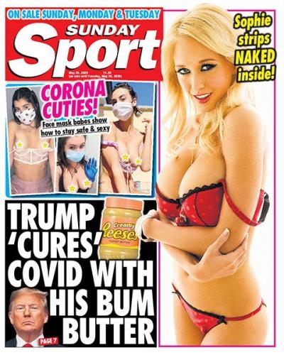The Sunday Sport  24 May 2020