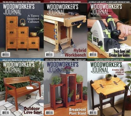 Woodworker's Journal - 2022 Full Year Collection Issues